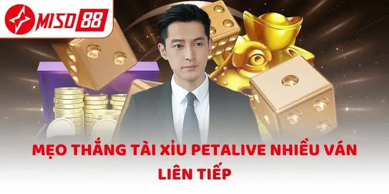 Mẹo thắng Tài Xỉu Petalive nhiều ván liên tiếp